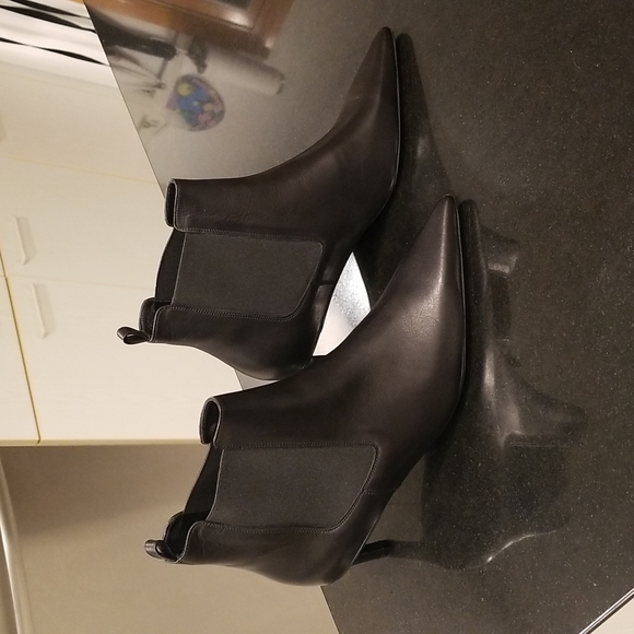 💕ANINE BING💕 Stevie Boots ~ Black Leather 37 New Without Box - Picture 13 of 16